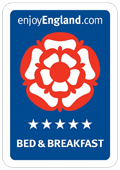 Enjoy England 4 Star rated Bed and Breakfast